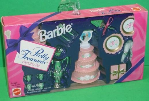 Mattel - Barbie - Pretty Treasures - Wedding Set - Accessory